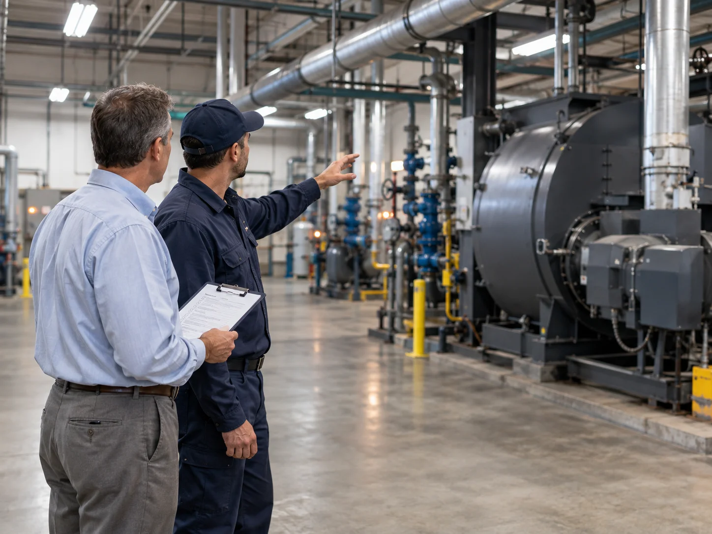 commercial boiler specification